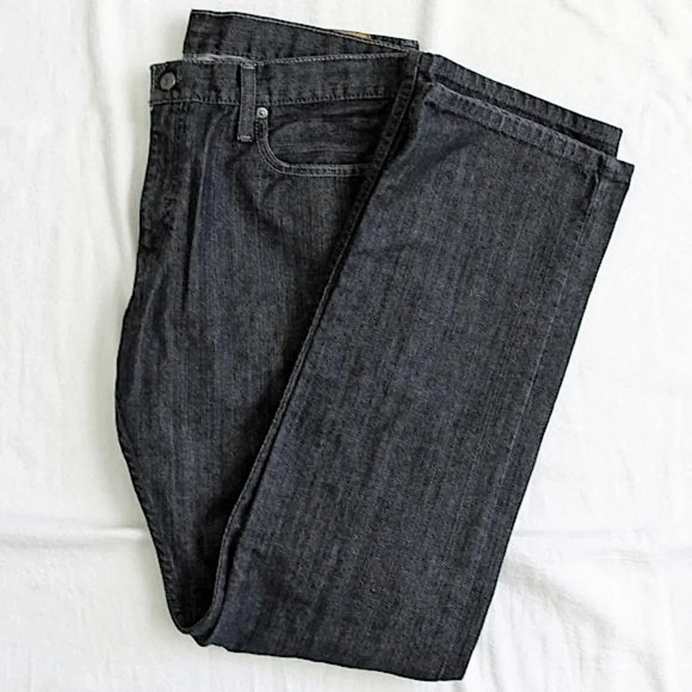 Levi Strauss 514 Black Jeans Size 36 x 34 - Picture 2 of 9
